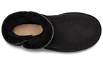 (WMNS) UGG Bailey Zip Mini Fleece Lined Black 1112481-BLK