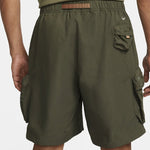 Men's Nike ACG Multiple Pockets Outdoor Cargo Loose Casual Straight Shorts Green DN3945-325