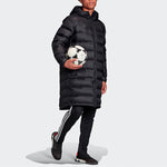 adidas Stay Warm Solid Color Soccer/Football hooded down Jacket Black FU1316