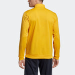 adidas Solid Color Body-Building Sports Jacket Men's Gold EI4892