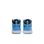 (PS) Air Jordan 1 Mid Shoes 'University Blue Black' DQ8424-401
