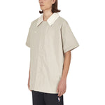 Nike x Fear of God x NBA Crossover Solid Color Loose Short Sleeve Shirt Gray CU4616-271