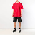 Off-White SS19 Crew Neck Street Style Plain Cotton Short Sleeves OMAA038R191850152010