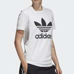 (WMNS) adidas originals Trefoil Printing White CV9889