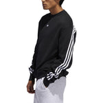 adidas originals 3-Stripes Wrap CR Crewneck Black FM1522