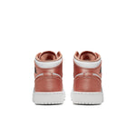 (GS) Air Jordan 1 Mid 'White Rose Gold' 555112-190