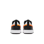 (GS) Nike Court Borough Low 2 'White Black Orange' BQ5448-115