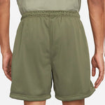 Men's Nike Solid Color Minimalistic Elastic Waistband Logo Medium Olive Shorts DH4658-222