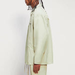 Fear of God Essentials FW20 Coach Jacket Sage 0202250500022012