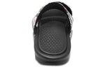 (WMNS) Nike Benassi Duo Ultra Slide 'Black Green Pink' 819717-003