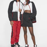 Air Jordan AJ11 Polartec Top Jacket 'Black White Gym Red' CU1495-010