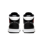 (WMNS) Air Jordan 1 Mid 'White Black' BQ6472-101