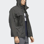 adidas Outdoor Casual Sports Hooded Jacket Brown FN0770