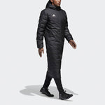adidas Long Hooded Down Jacket 'Black' BQ6590