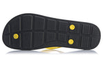 Li-Ning Disney Crossover LN Floper Colorblock Casual Yellow Black Flip-Flops AGAP003-1