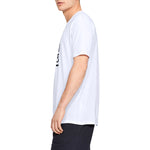 Men's Under Armour Gl Foundation Casual Round Neck Sports Breathable Short Sleeve White 1326849-100