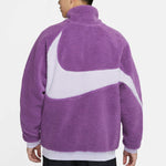 Nike Big Swoosh Reversible Boa Jacket (Asia Sizing) 'Purple' BQ6546-570