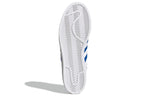 adidas originals Superstar Cozy Wear-Resistant Casual Skate Shoes White Blue Unisex 'White Blue' GW5784