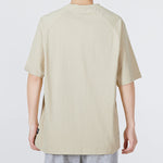 adidas M Prsve Bos Tee Athleisure Casual Sports Logo Round Neck Short Sleeve Khaki HD0049