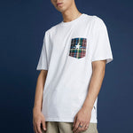 Converse Pocket Casual Short-Sleeve Tee Mens White 10020885-A01