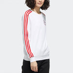 (WMNS) adidas neo x DISNEY CNY Printing Sports Round-neck Sweatshirt White GE7771