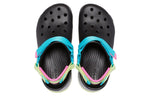Crocs Classic Hiker Clog 'Black Blue Yellow' 206772-0C4