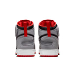 (GS) Air Jordan 1 Hi FlyEase 'Black Cement Grey Red' DC7986-010