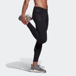 adidas Tight Running Training Sports gym pants Black FM7630