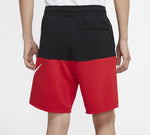 Nike Large Logo Sports Shorts Black Red Blackred CJ4353-011