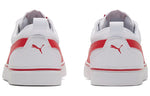 PUMA Street Retro Low Top Casual Skate Shoes Unisex White Red 367928-02