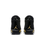 (GS) Air Jordan Flight Club 91 'Black Metallic Gold' 555472-031