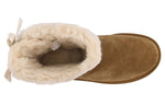 (WMNS) UGG Mini Continuity Bow Fleece Lined Brown 1110705-CHE