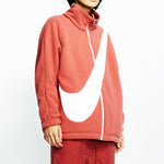(WMNS) Nike lamb's wool reversible Jacket Asia Edition Red CI8938-897