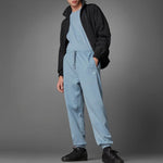 Men's adidas originals Logo Solid Color Bundle Feet Sports Pants/Trousers/Joggers Blue HD4817