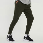 Men's Nike SS22 Logo Alphabet Printing Knit Bundle Feet Sports Pants/Trousers/Joggers Autumn Green DM6553-355
