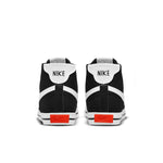 (WMNS) Nike Court Legacy Canvas Mid 'Black White Orange' DD0161-001