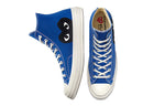 Converse x COMME des GARCONS PLAY Chuck 70 High 'Blue Quartz' 171846C
