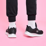(WMNS) Skechers Graceful GS Black 12615-BKW