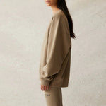 Fear of God Essentials SS21 Pull-Over Crewneck Moss FOG-SS21-580