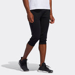 adidas M PNT 34 DK 3S Training Running Sports Slim Fit Cropped Pants Black FT2839