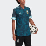 adidas AU Player Edition Argentina Away Breathable Short Sleeve Soccer/Football Jersey Blue FH8570