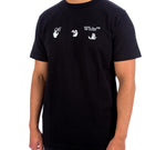 Off-White FW20 Logo Print Crew Neck Short Sleeve OMAA027E20JER0021001