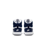 (PS) Nike Court Borough Mid 2Velcro 'White Signal Blue' CD7783-107