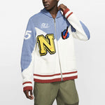 Men's Nike Zipper Knit Blue White BV4616-110