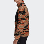 adidas Xplr Sherpa F Outdoor Sports Double Sided Jacket Red Colorblock GE9897