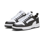 (GS) PUMA Rebound v6 'White Black' 393833-01