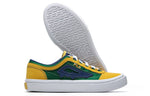 (WMNS) Fila Fusion Skate Shoes 'Blue Yellow Green' T12W125103FGM