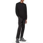 Off-White Cotton Logo Printing Long Sleeves Black OMAB001F191850101060