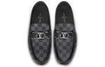 LOUIS VUITTON Hockenheim Moccasin Shoes 'Grey' 1A4OIF