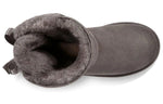 (GS) UGG Bailey Bow II Boot 'Grey' 1017394K-GREY
